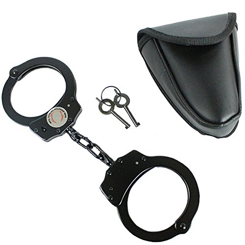 Menottes Chaîne Maillons Chaîne miniblings Handcuffs police 925 echtsilber 40 cm 